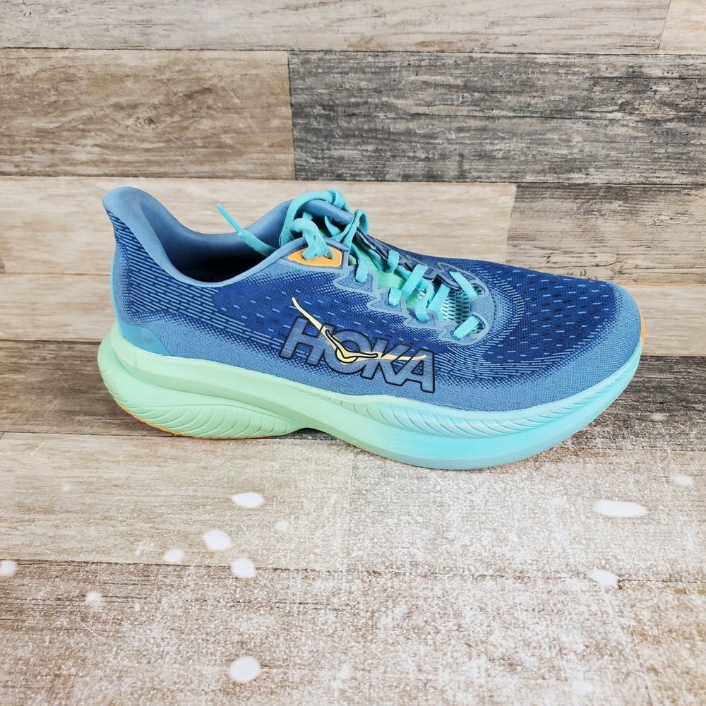 Hoka One One Mach 6 Mens Shoes Sz‎ 11 Dusk Shadow Running Lace-Up Sneakers